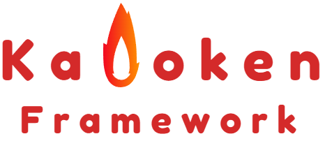 Ilustração do logo do kaioken framework